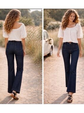 NWT Christy Dawn Lula Dark Wash Blue Jean Size 26